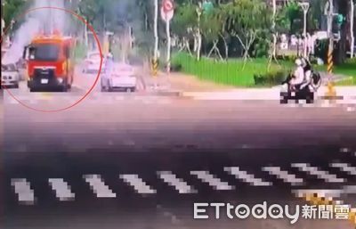 汽車音響突冒煙起火！高雄男急停求救　消防迅速撲滅