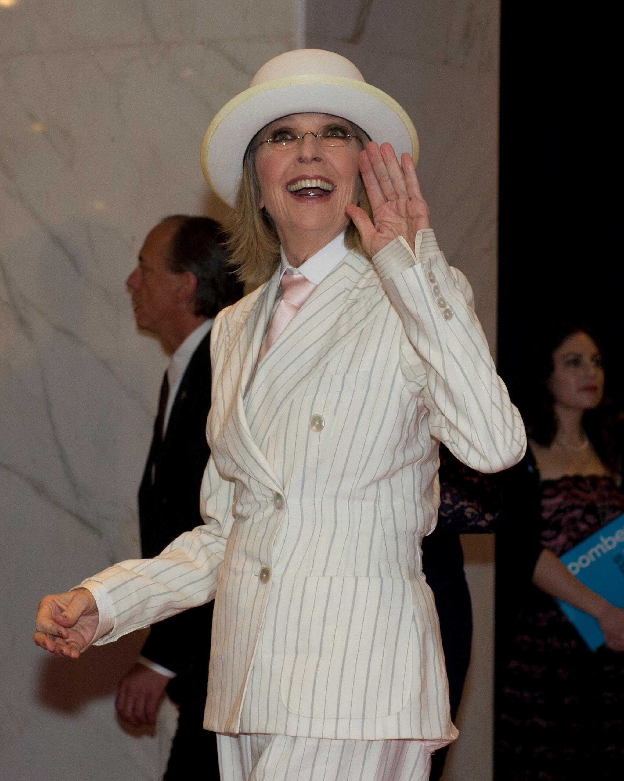 Diane Keaton at 2012 WHCA Guest Arrivals