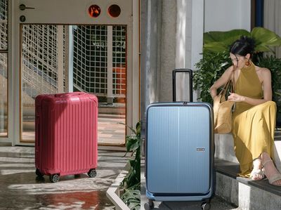 高顏值行李箱夢幻新色必收！RIMOWA石榴紅好仙美、CROWN灰藍色質感滿分