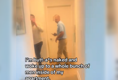 全裸在家休息「2裝修工突然闖進來」　女暴怒：為什麼可以開門