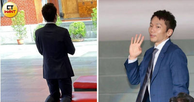 直擊！　「最年輕部長」求關聖帝君保佑