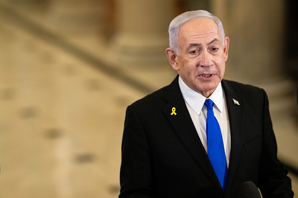 内塔尼亚胡 资料图 图源：视觉中国