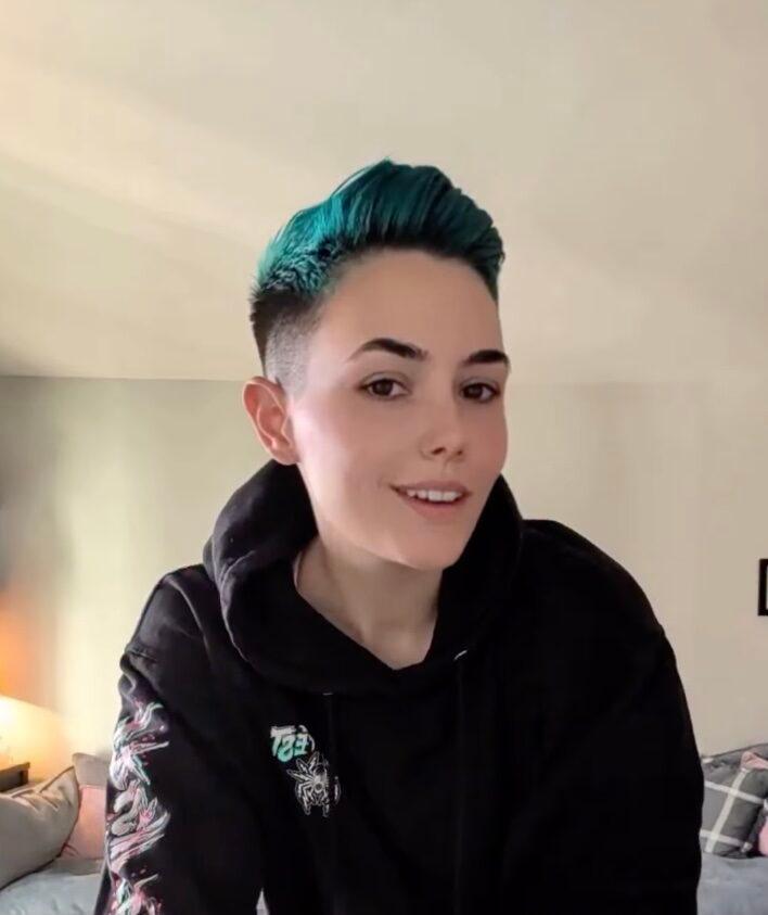 Kit Barrus smiling at camera