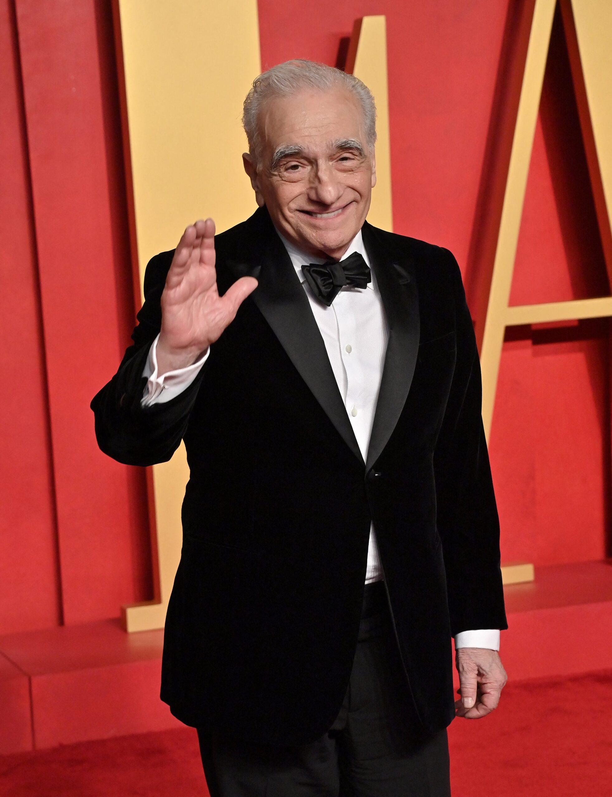 Martin Scorsese at Vanity Fair Oscar Party 2024
