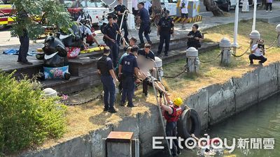 獨／愛河英雄！職軍「沒想太多」跳河救人　清口中異物搶回一命