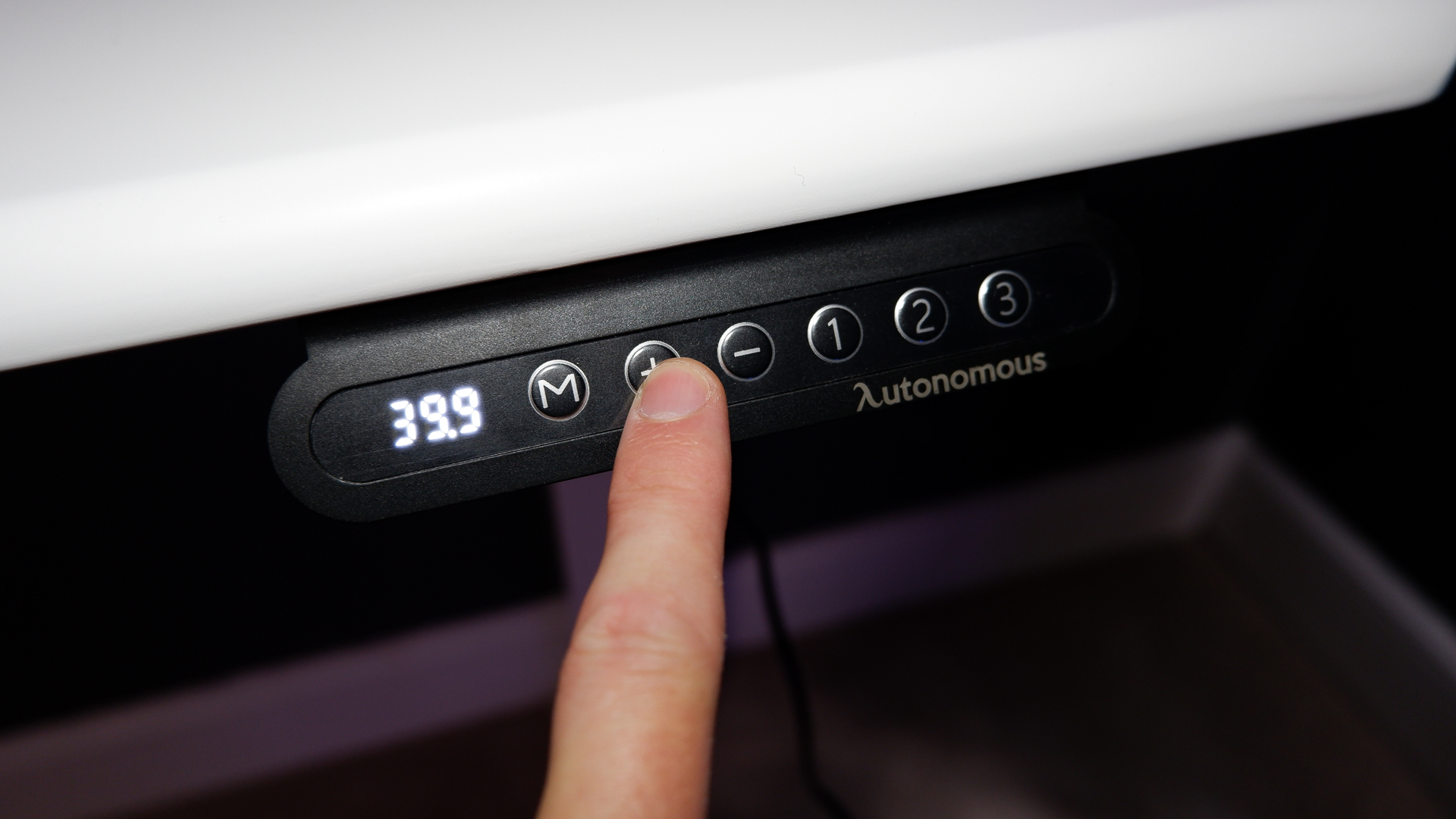 An Autonomous SmartDesk 5 being put together and installed in an office.