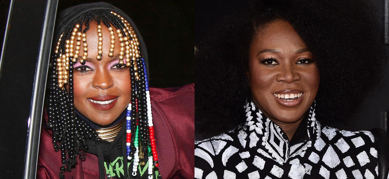 A photo collage of Lauryn Hill and India Arie