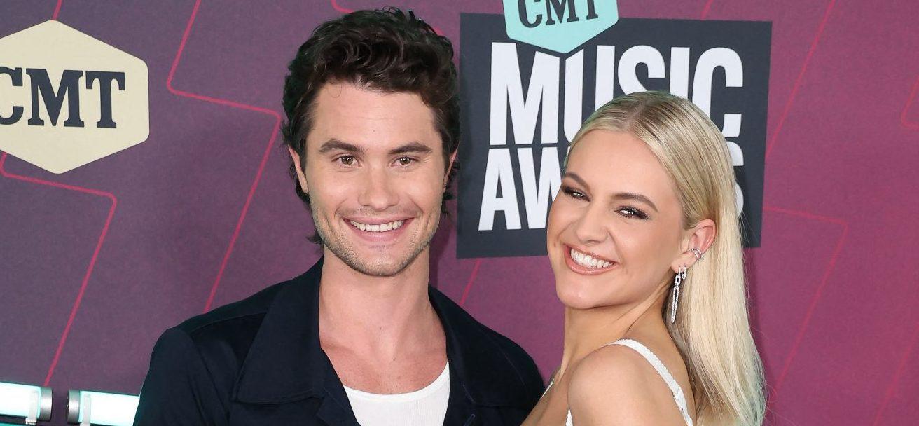 Chase Stokes and Kelsea Ballerini at the 2023 CMT Music Awards
