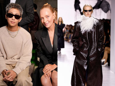 米蘭時裝周／RM亮相BV新設計師首秀！從蛇鱗大衣到流蘇包　高超炫技新篇章