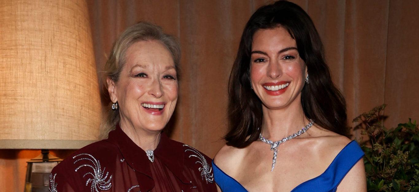 Meryl Streep and Anne Hathaway at SAG Awards 2024