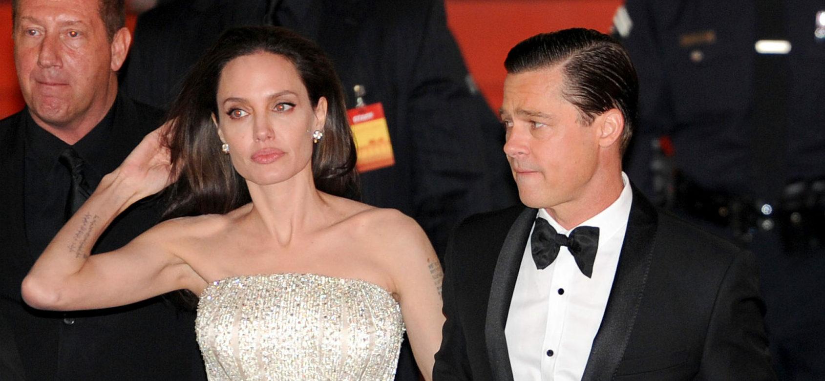 Brad Pitt and Angelina Jolie at The Sea Premiere in LA