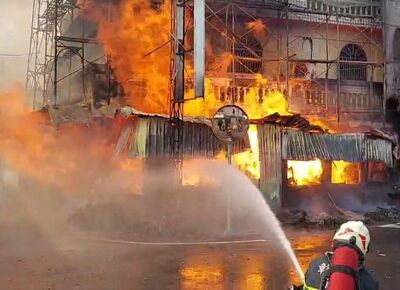 快訊／彰化瓦斯行突起火！堆滿空瓶烈焰沖天　緊急疏散民眾