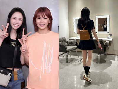 陳喬恩背愛馬仕入門包追星　解放雙手背包也納為收藏