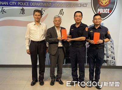 張榮興署長南下慰勞　感謝台南員警雨中英勇奮戰守護災區