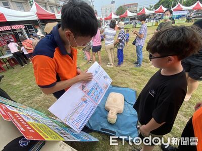 下營產業文化節登場！　農產展售人潮爆滿消防隊到場宣導防災