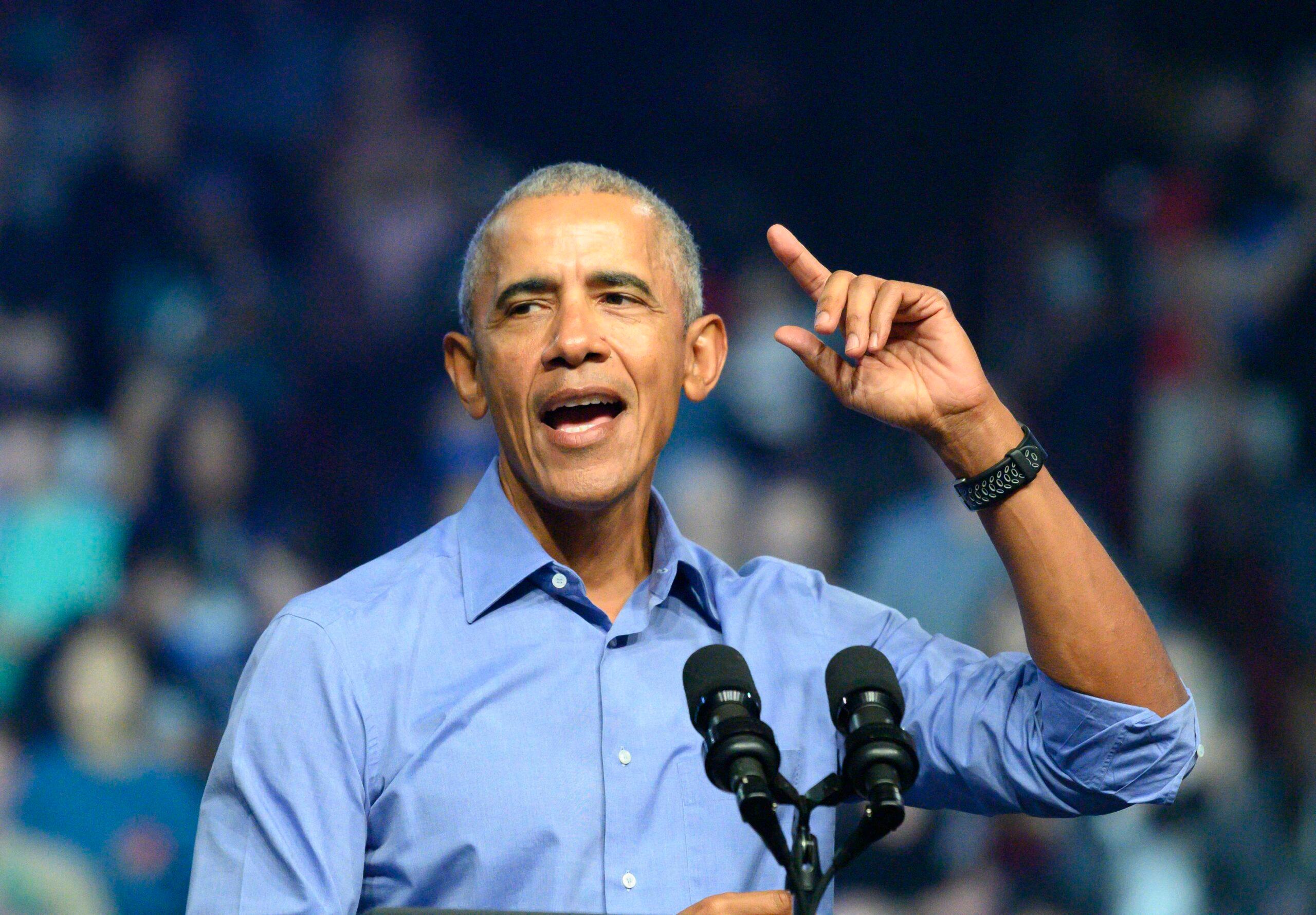 Barack Obama speaking