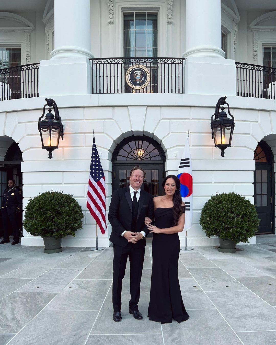 Joanna & Chip Gaines Stun At White House State Dinner After Trip To Seoul