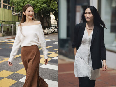 秋冬極簡穿法！Club Monaco「溫柔奶油白」疊搭營造老錢風優雅日常