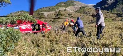 快訊／男登南湖大山高山症發作肺水腫　黑鷹後送就醫