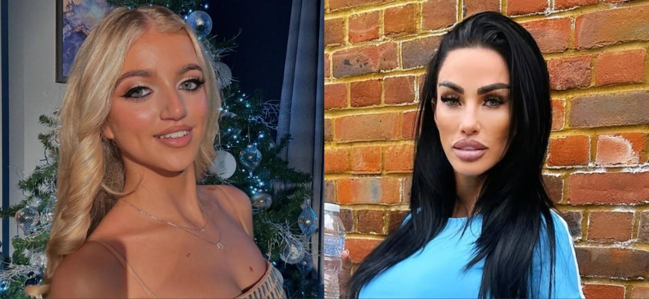 Collage of Princess Andre and Katie Price