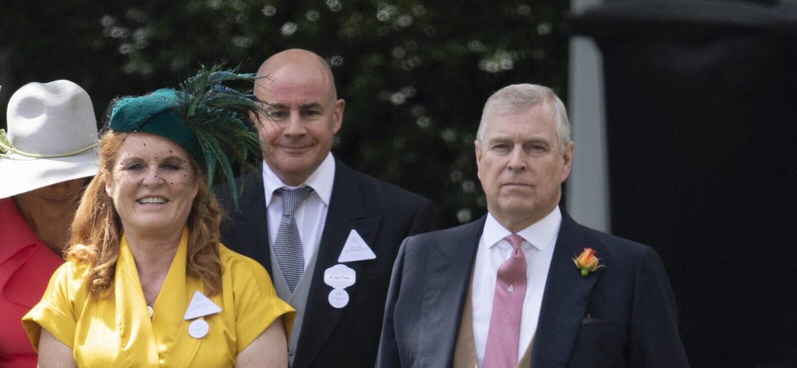 Prince Andrew at the Royal Ascot 2019