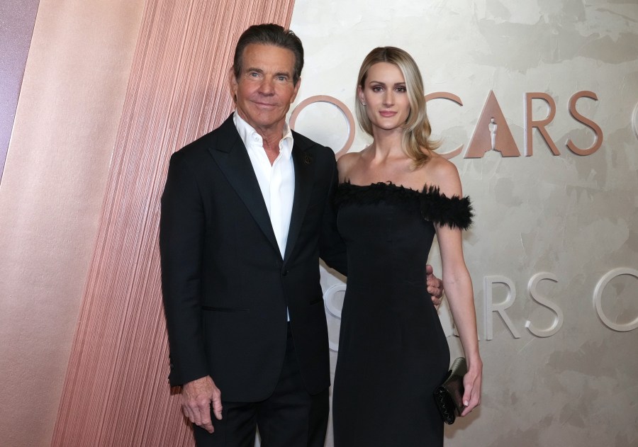 Dennis Quaid and Laura Savoie