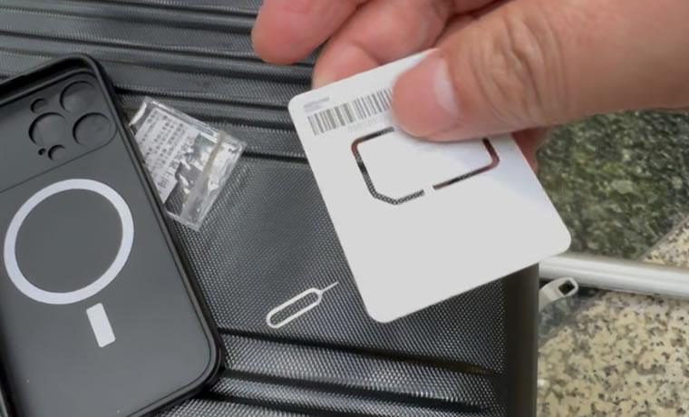 出国手机大白卡