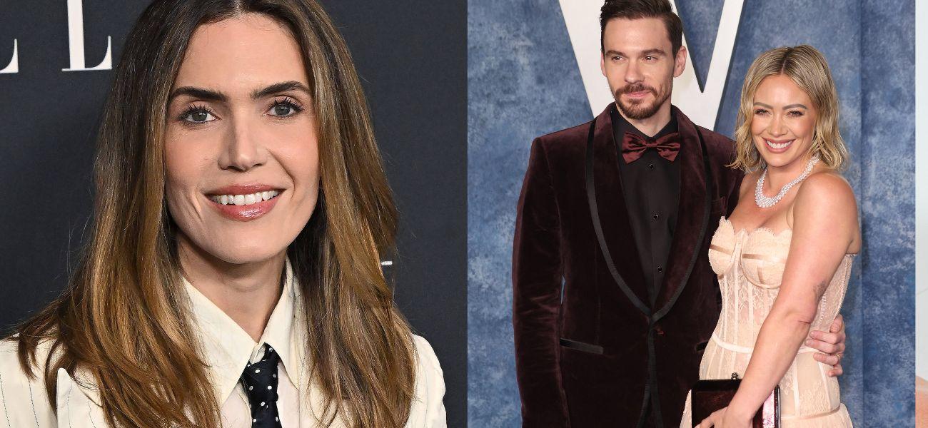 Photo collage of Mandy Moore, Hilary Duff, and Matthew Koma