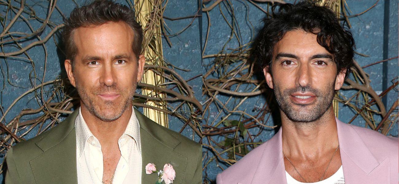 Ryan Reynolds (left) Justin Baldoni (right)