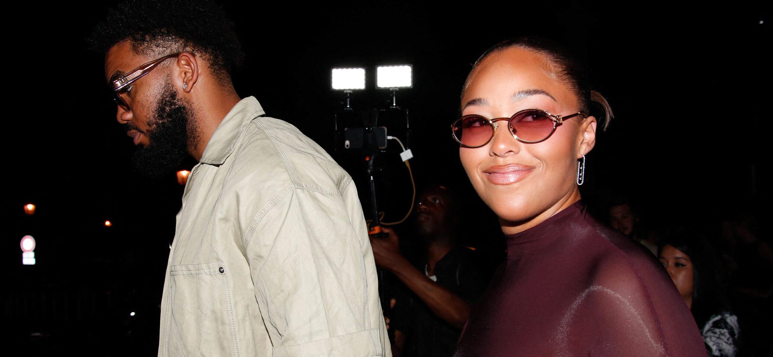 Jordyn Woods and Karl-Anthony Towns.