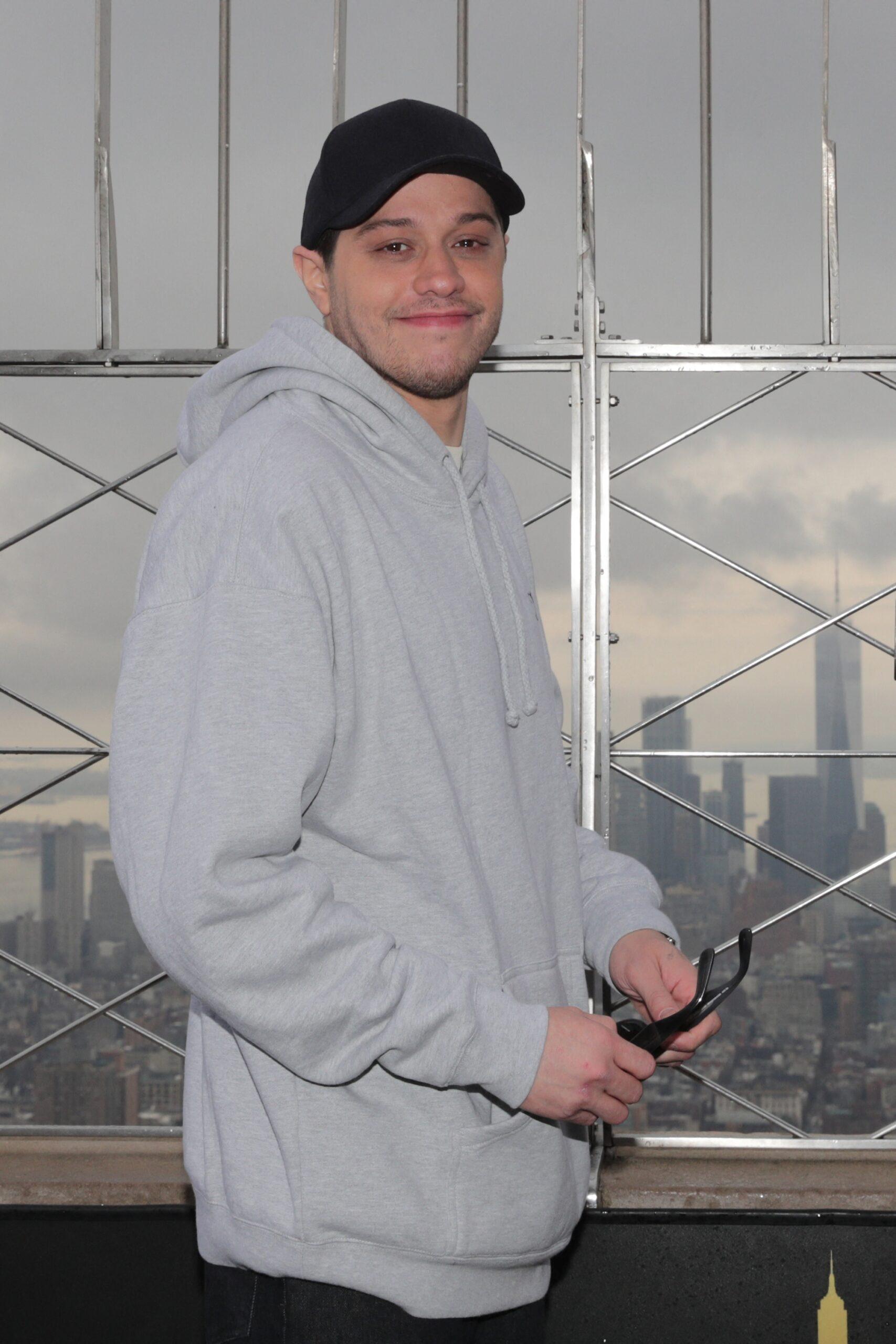 Pete Davidson smiling