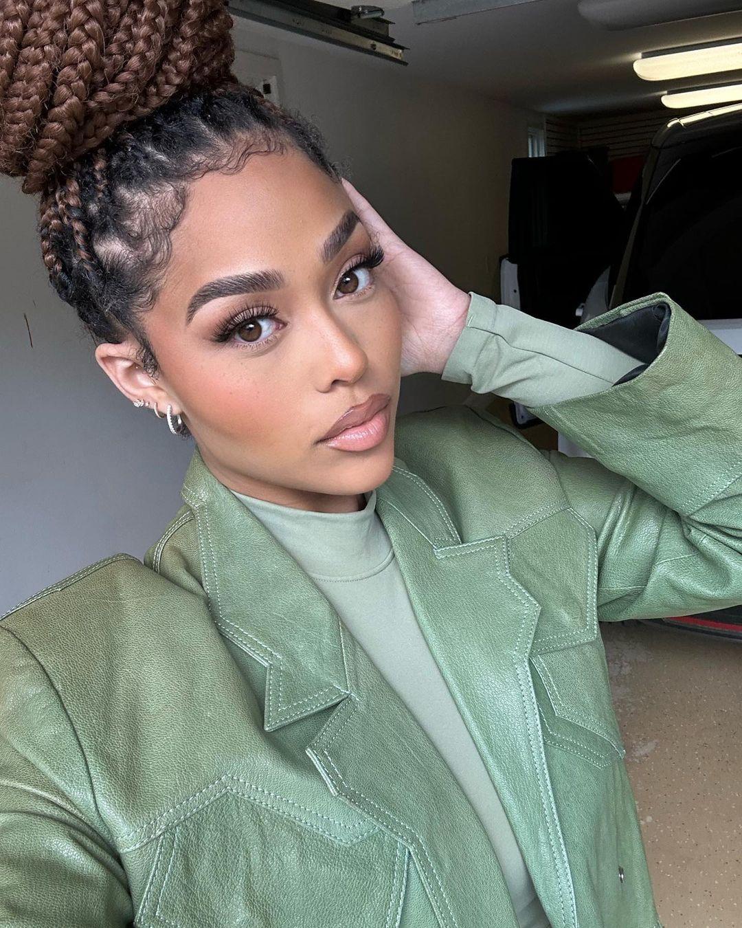 Jordyn Woods Makes THIS Monochrome Ensemble Look Chic