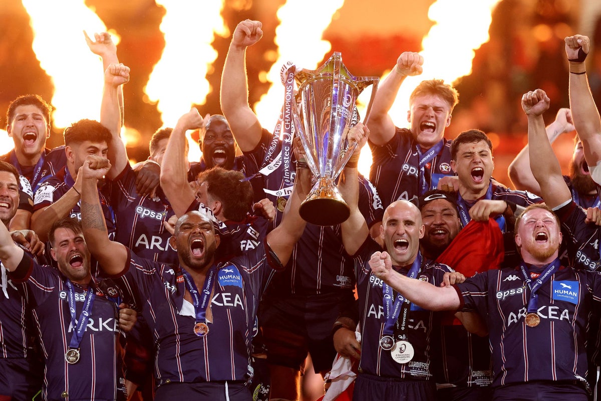 Bordeaux won the first major trophy in their history by claiming the Investec Champions Cup last year (Getty Images)
