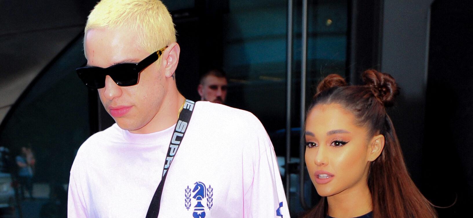 Ariana Grande and Pete Davidson