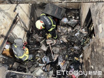 燒雜草引燃到屋內！澎湖西嶼民宅竄火　屋頂燒穿慘況曝光