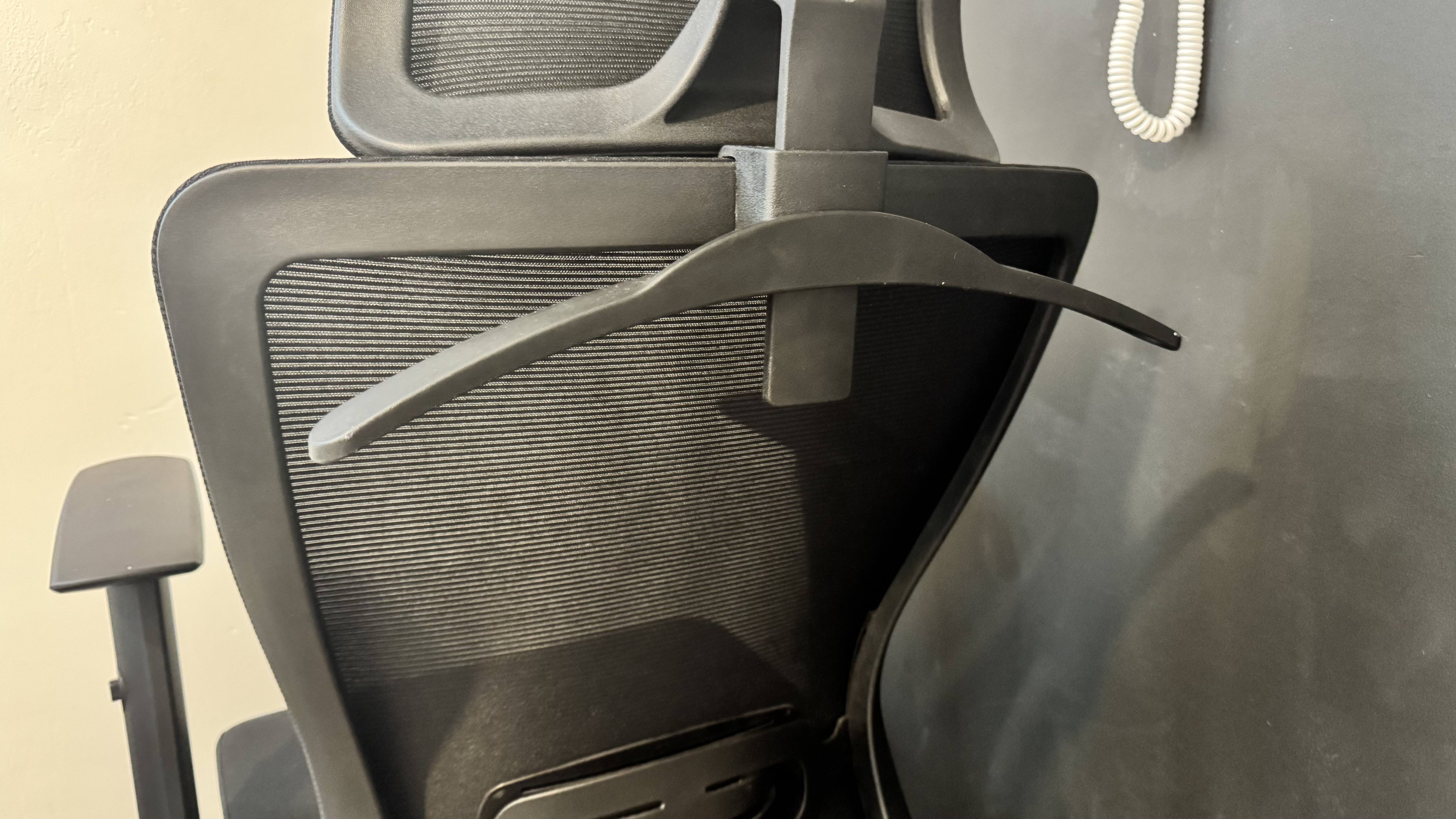 Flexispot BS3 / OC3 office chair coat hanger attachment (in black)