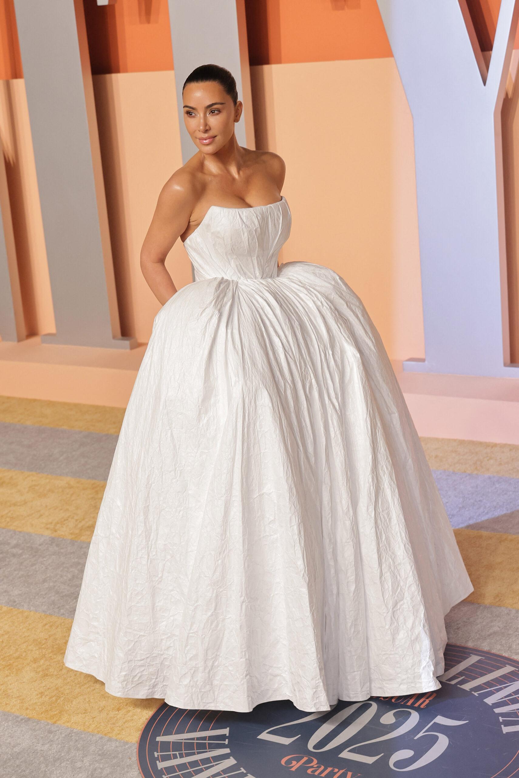 Kim Kardashian at Vanity Fair Oscar Party 2025