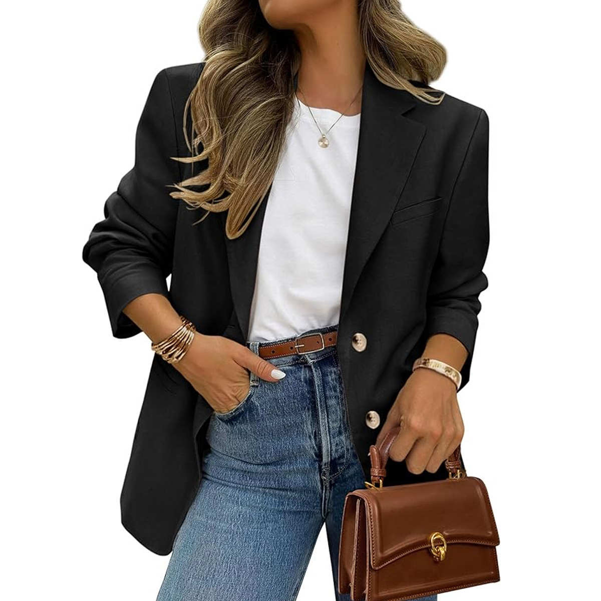 Prettygarden Suit Jacket Work Blazer