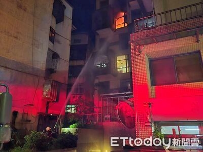 快訊／北市東湖國小後方社區火警！濃煙嗆鼻　消防全力搶救
