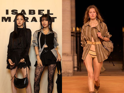 巴黎時裝周／Haneul、Natty甜酷現身！Isabel Marant日落沙丘波希米亞回歸
