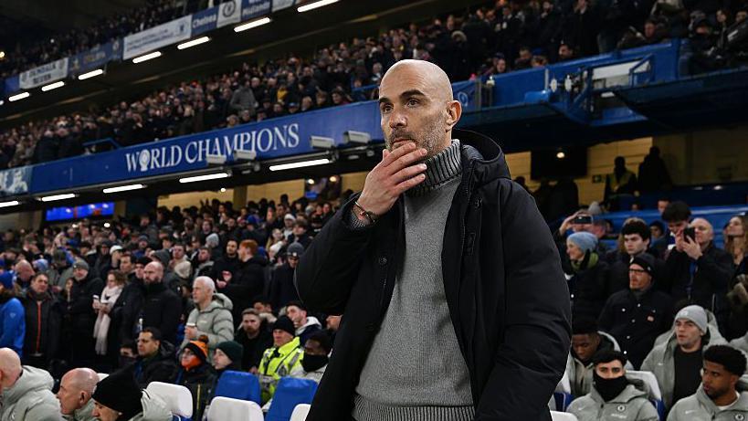 Chelsea manager Enzo Maresca