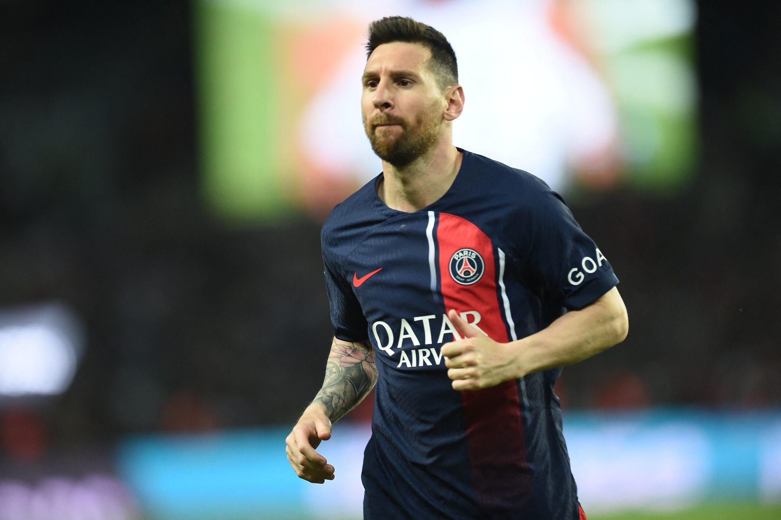 Lionel Messi CLERMONT at the PRINCES PARK in Paris