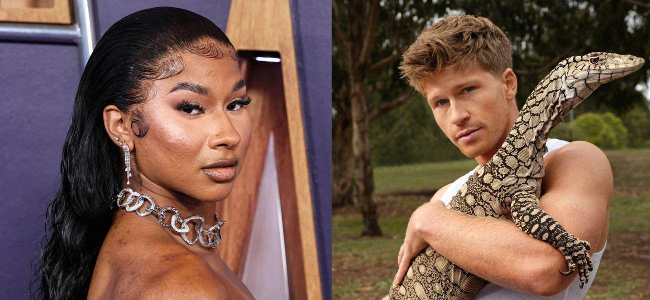 Jordan Chiles (left) Robert Irwin (right)