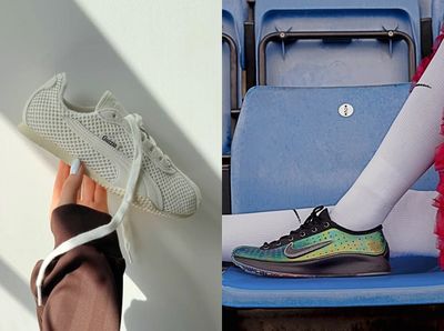 潮流界都在搶！PUMA夢幻純白薄底鞋爆款預警　NIKE可替換Swoosh標誌太帥