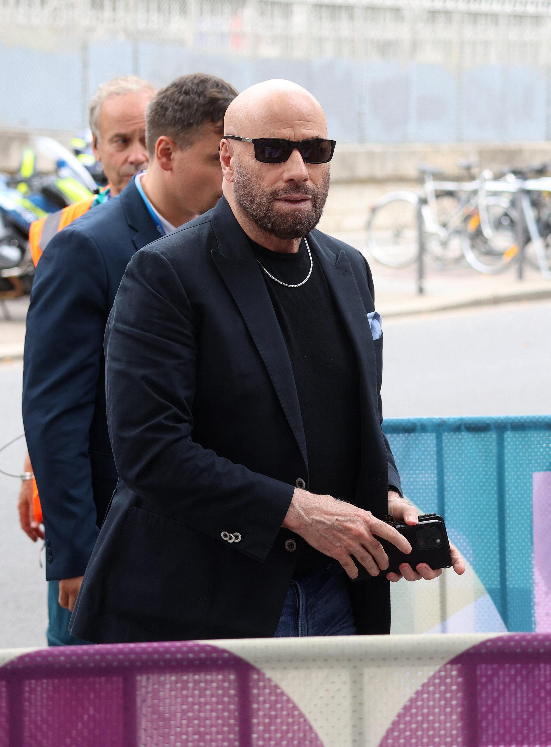 John Travolta at the 2024 Olympic Games