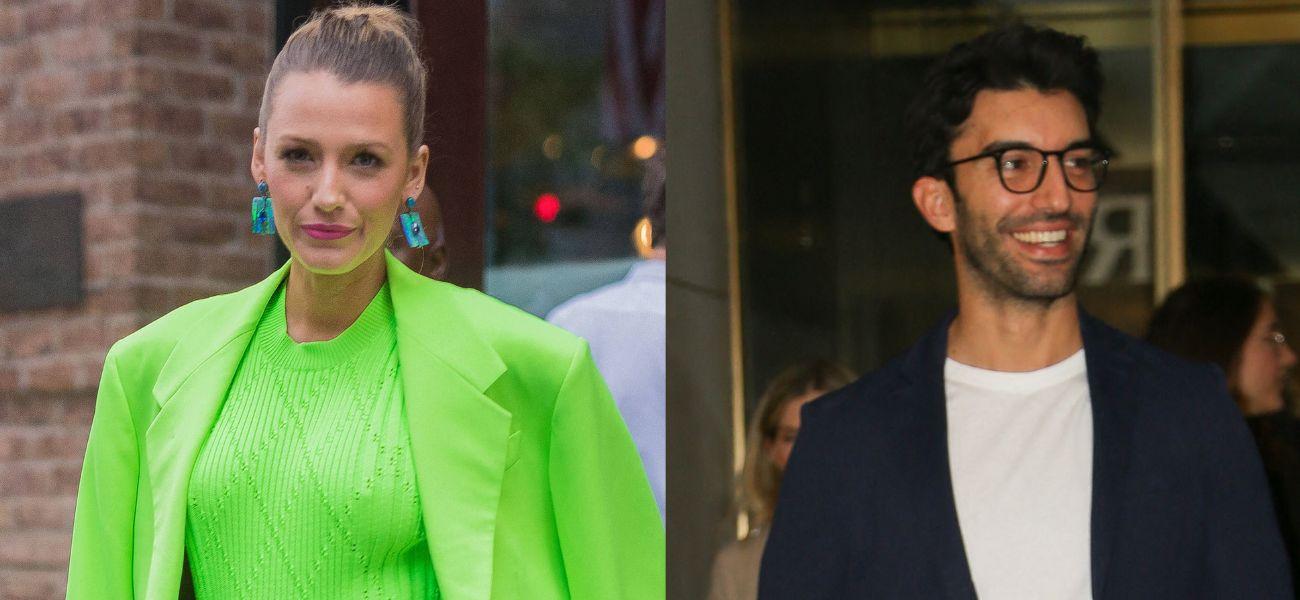 Blake Lively (left) Justin Baldoni (right)