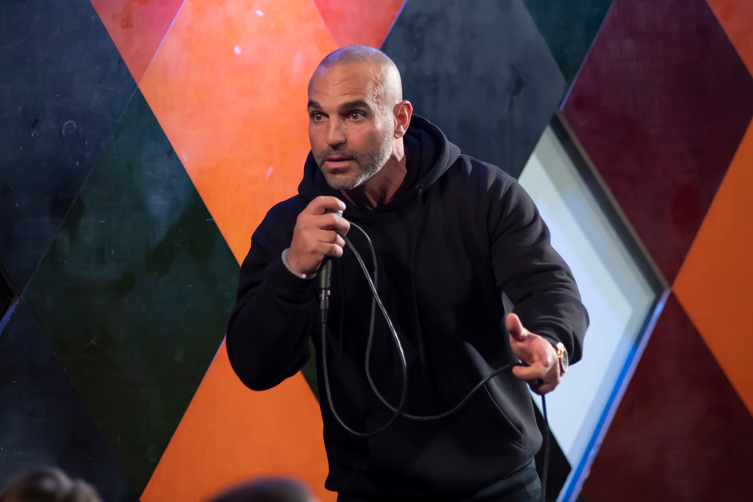 Joe Gorga Headlines at Caroline apos s Comedy Club in NYC