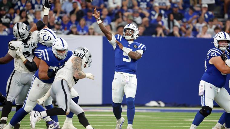 Indianapolis Colts quarterback Anthony Richardson