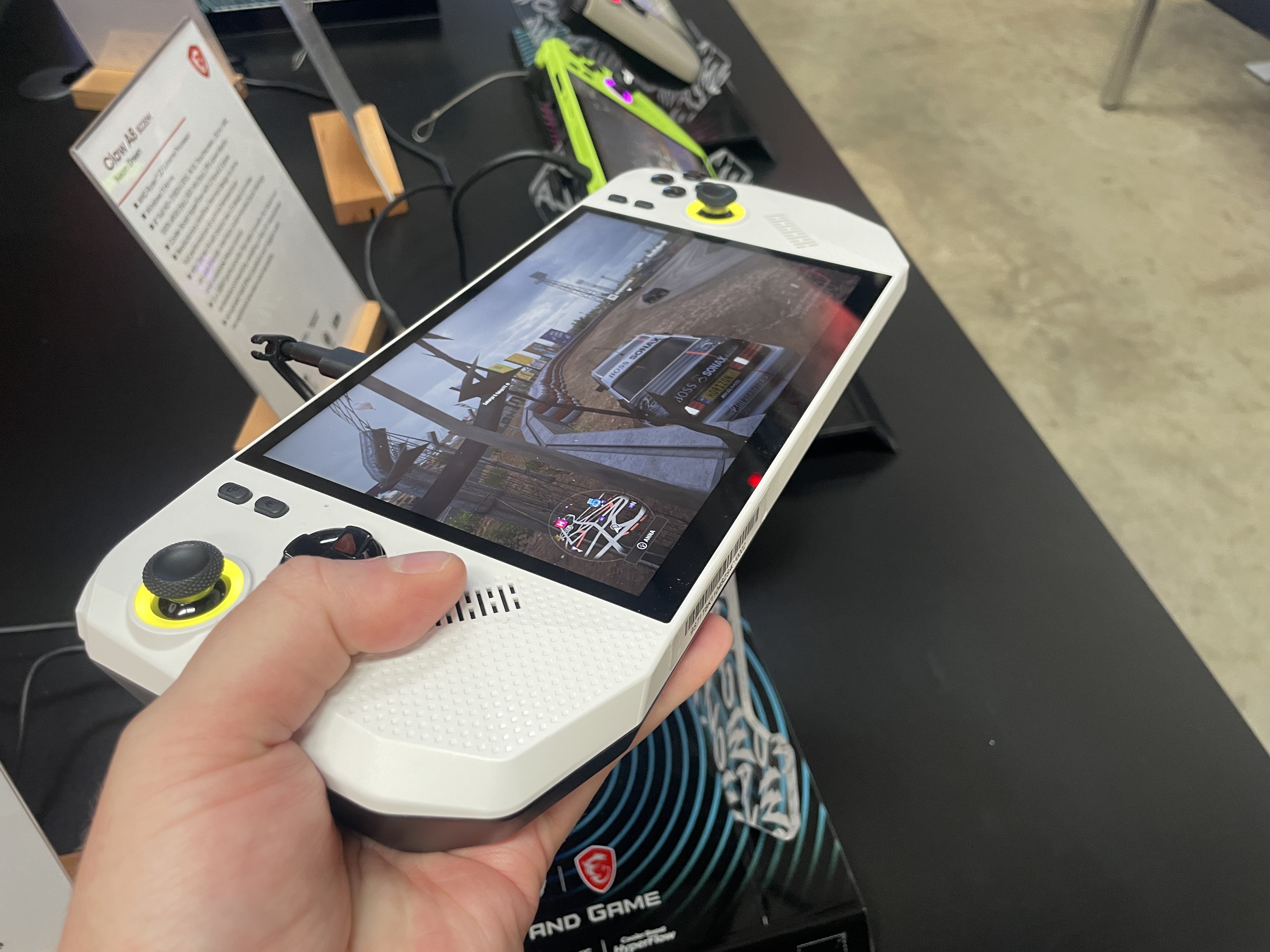 Hands-on with the MSI Claw A8 handheld gaming PC