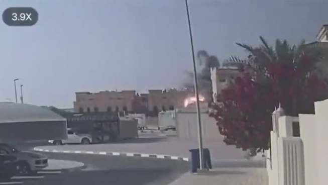 社交媒体上发布的视频显示，卡塔尔多哈9日发生爆炸